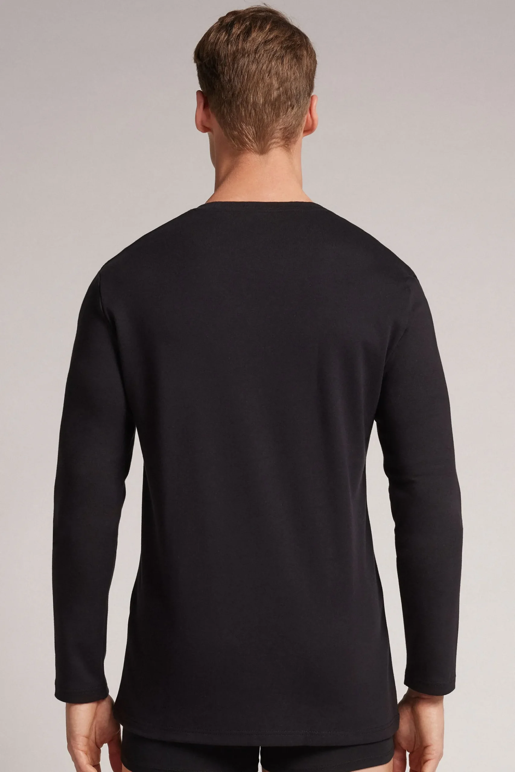 Maglia Manica Lunga in Caldo Cotone