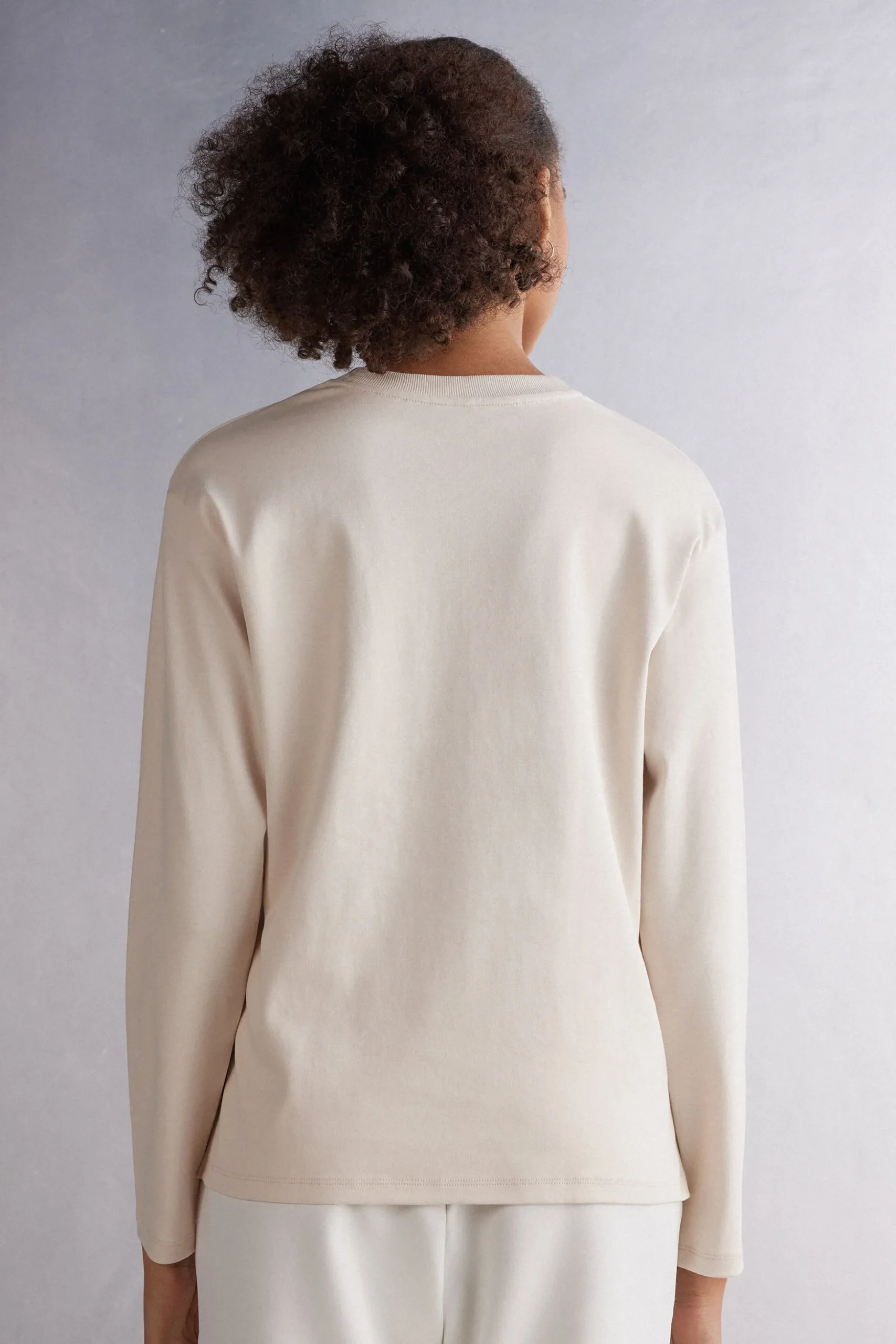 Maglia Manica Lunga in Cotone Luxury