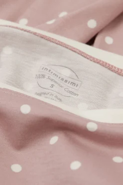 Maglia Manica Lunga in Cotone Soft Pois