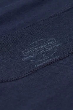 Maglia Manica Lunga in Modal con Cashmere e Scollo a Barchetta