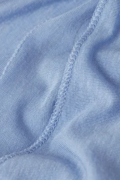 Maglia Manica Lunga in Modal con Cashmere e Scollo a Barchetta