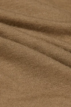 Maglia Manica Lunga in Modal con Cashmere e Scollo a Barchetta