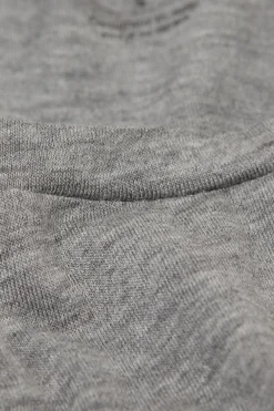 Maglia Manica Lunga Modal Ultralight con Cashmere Scollo Madonna