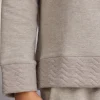 Maglia Manica Lunga Scollo a V Soft Chevron