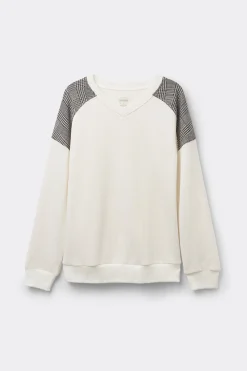 Maglia Manica Lunga Scollo a V Royal Elegance