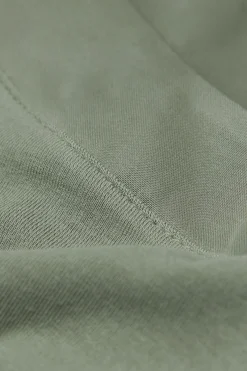 Maglia Manica Lunga Scollo a Barchetta in Modal Satin Details