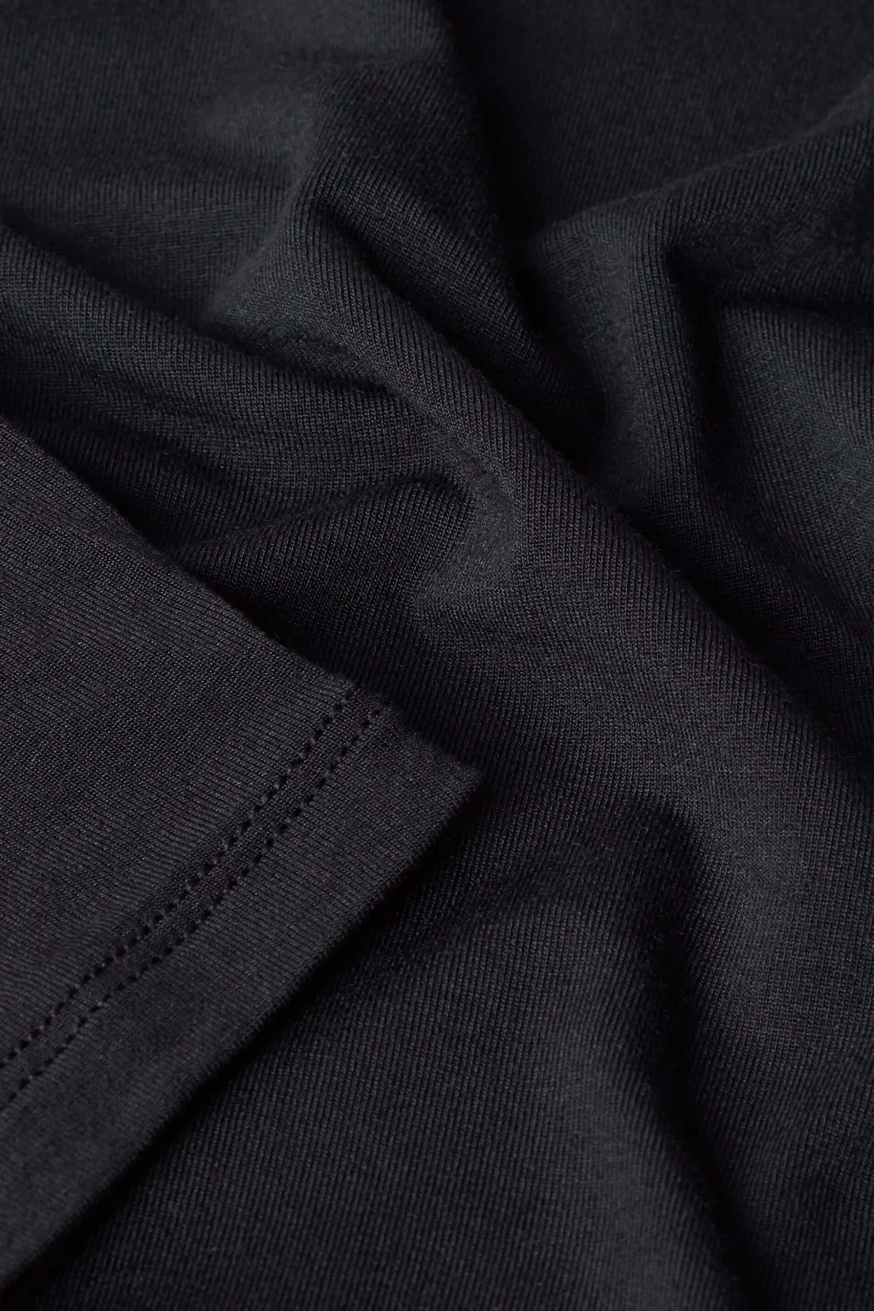 Maglia Manica Lunga Scollo a Girocollo in Micromodal