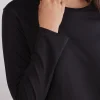 Maglia Oversize a Manica Lunga in Cotone Superior