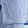 Maglia Scollo a Barchetta in Lino