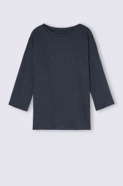 Maglia Scollo a Barchetta in Lino
