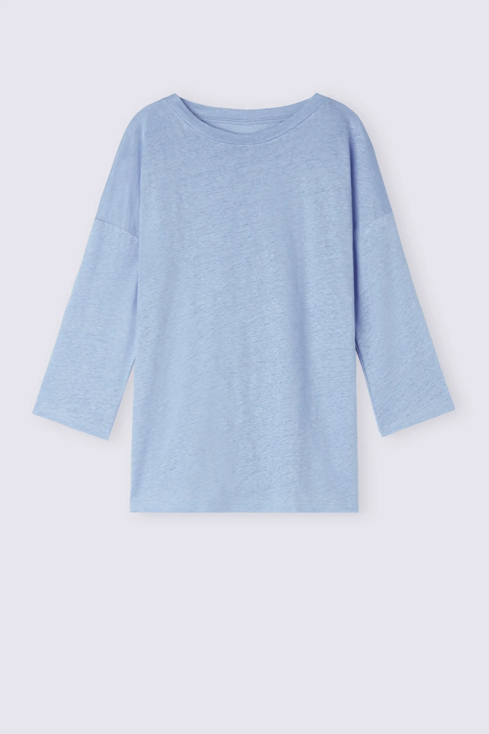 Maglia Scollo a Barchetta in Lino