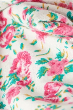 Maglia Scollo a Barchetta in Modal Ultralight con Cashmere Life is a Flower