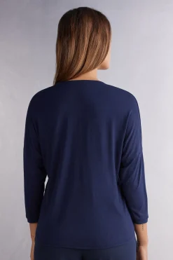 Maglia Scollo a V in Fresh Bamboo