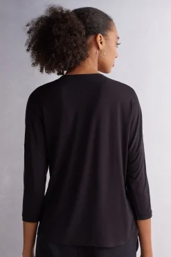Maglia Scollo a V in Fresh Bamboo