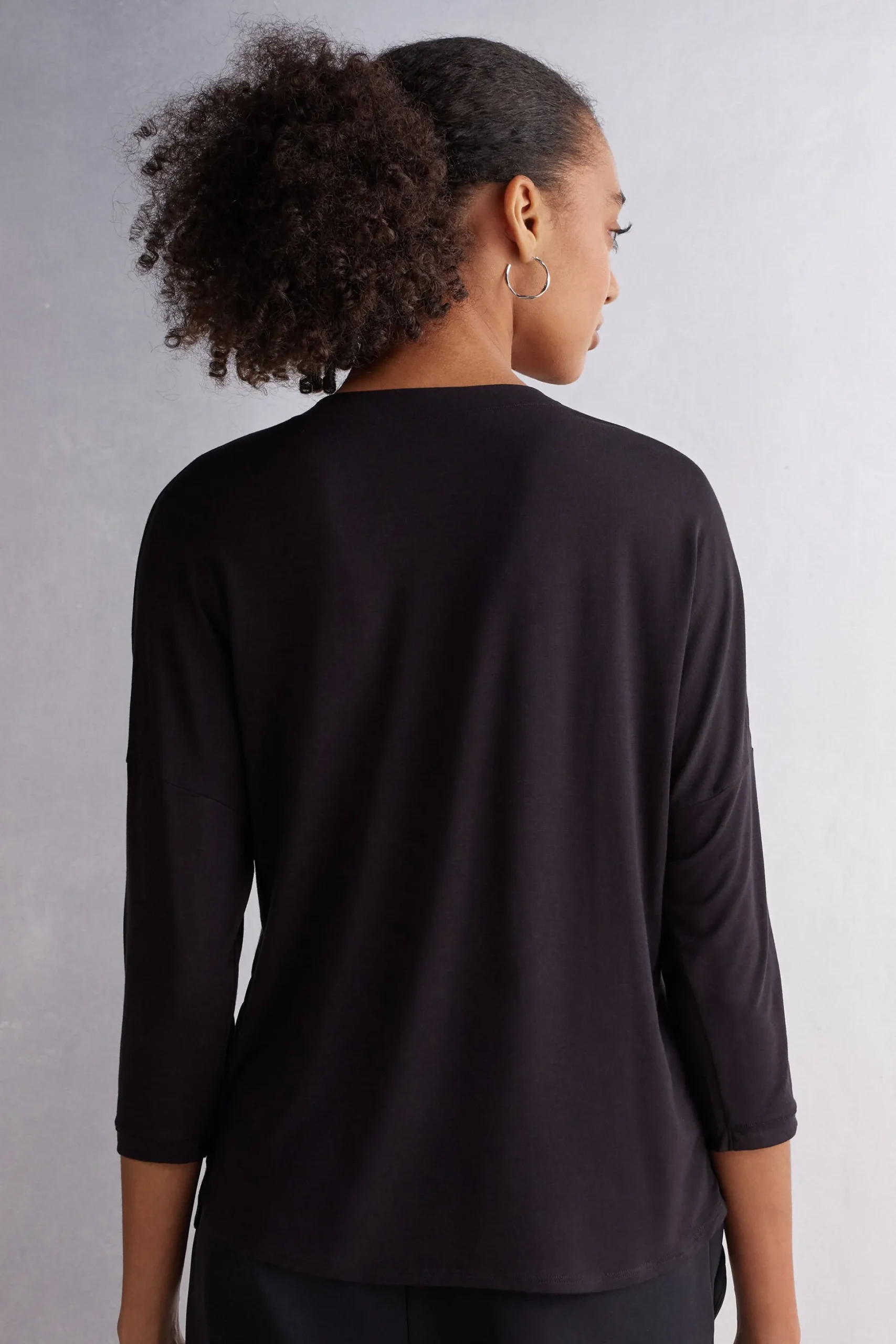 Maglia Scollo a V in Fresh Bamboo