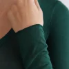 Maglia Scollo a V in Modal Ultralight con Cashmere