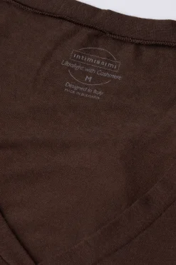 Maglia Scollo a V in Modal Ultralight con Cashmere