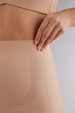 Pantaloncino in Microfibra Taglio Vivo