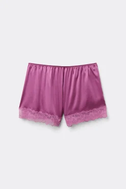 Pantaloncino in Seta con Pizzo