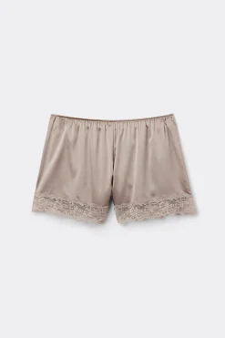 Pantaloncino in Seta con Pizzo