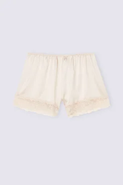 Pantaloncino in Seta con Pizzo