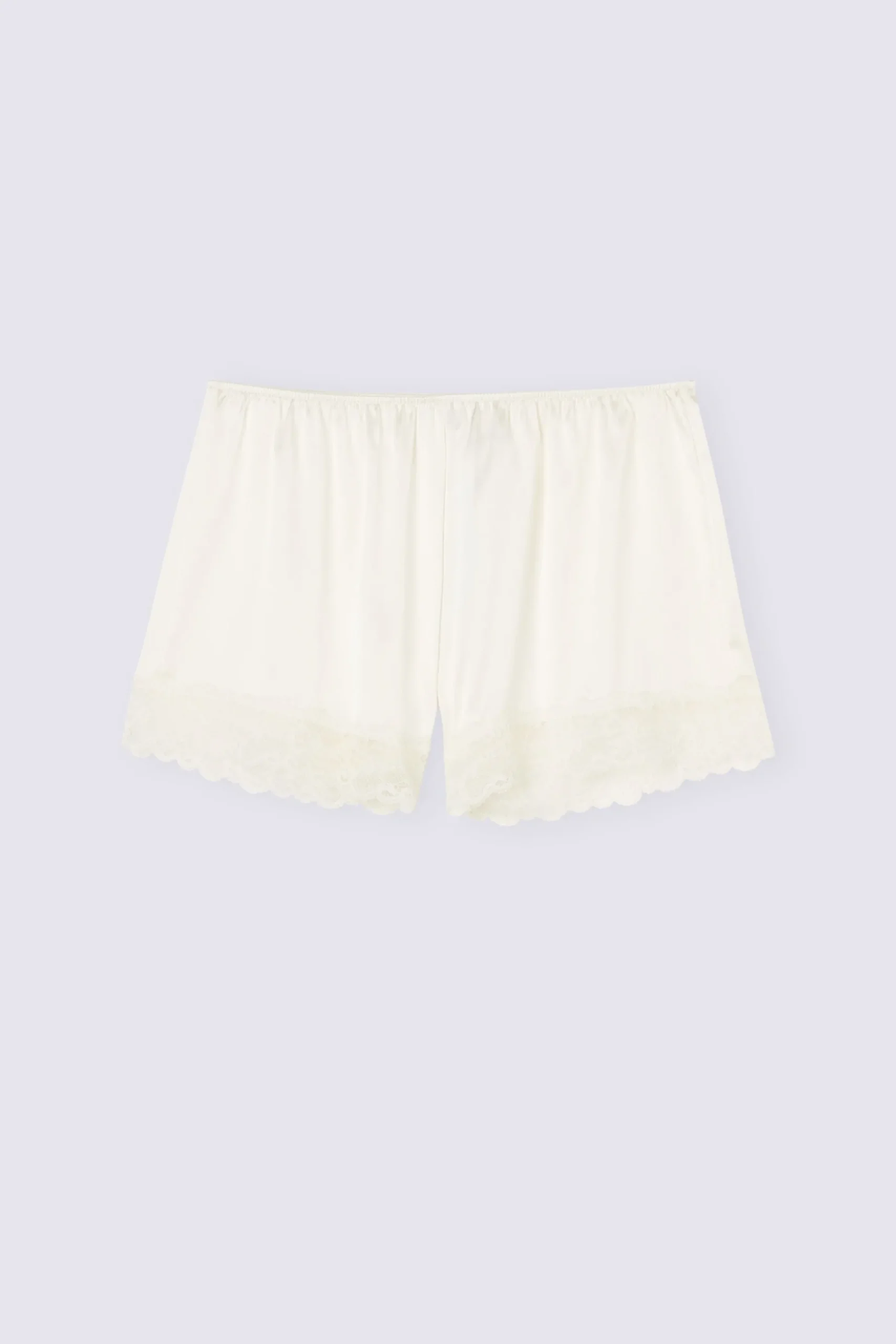 Pantaloncino in Seta con Pizzo