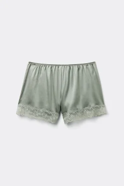 Pantaloncino in Seta con Pizzo
