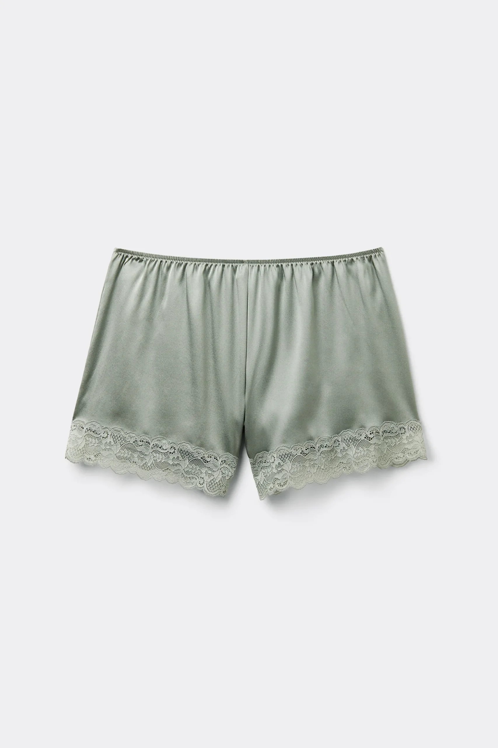 Pantaloncino in Seta con Pizzo