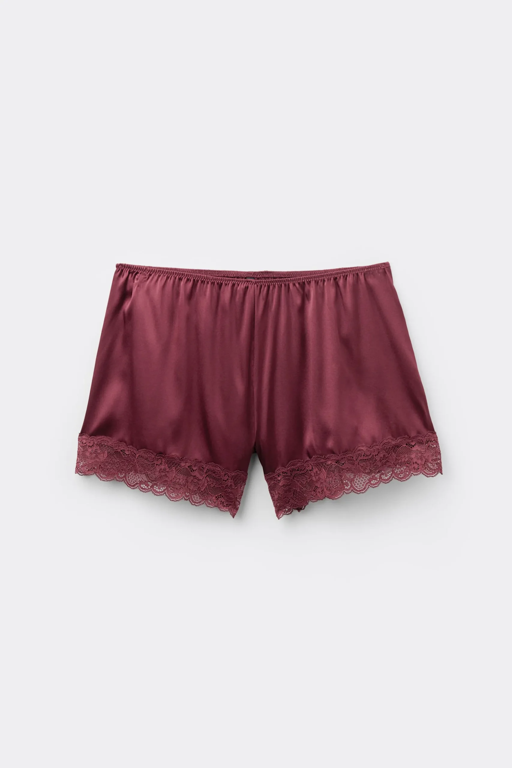Pantaloncino in Seta con Pizzo