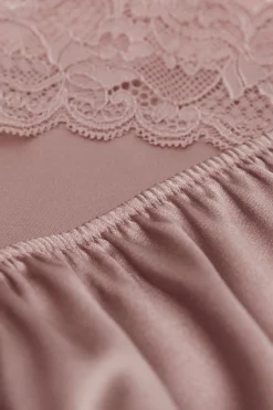 Pantaloncino in Seta con Pizzo