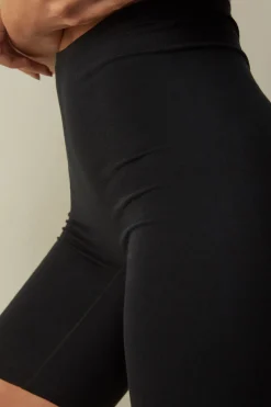 Pantaloncino Senza Cuciture in Cotone Taglio vivo