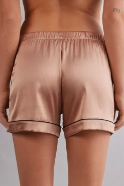 Pantaloncino Seta con Profilo