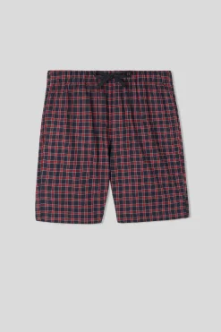 Pantalone Corto in Tela Check