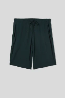 Pantalone Corto Piquet in Soft Silk