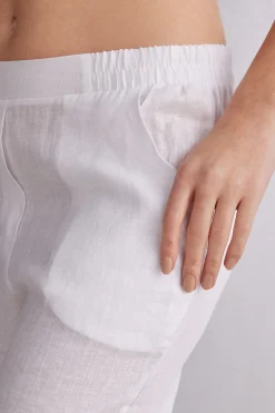 Pantalone in Tela di Lino
