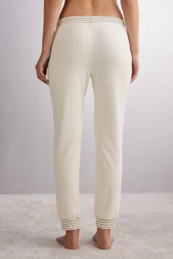 Pantalone Jogger Creamy Stripes
