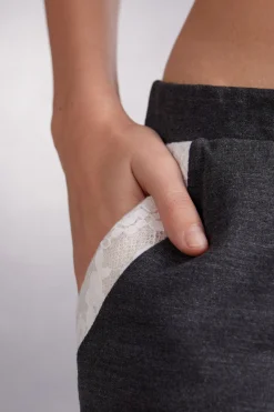 Pantalone Jogger in Modal con Lana Baby It's Cold Outside