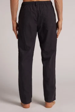 Pantalone Lungo in Lino e Cotone