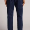 Pantalone Lungo in Lino e Cotone