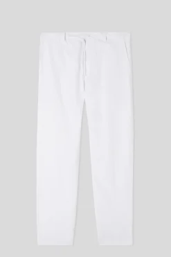 Pantalone Lungo in Lino e Cotone