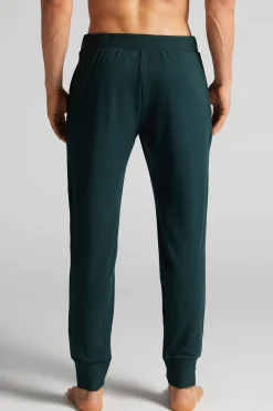 Pantalone lungo in modal/cashmere