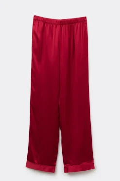 Pantalone Lungo in Raso di Seta