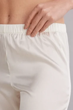 Pantalone lungo in Seta