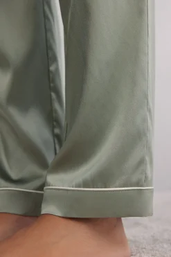 Pantalone lungo in Seta