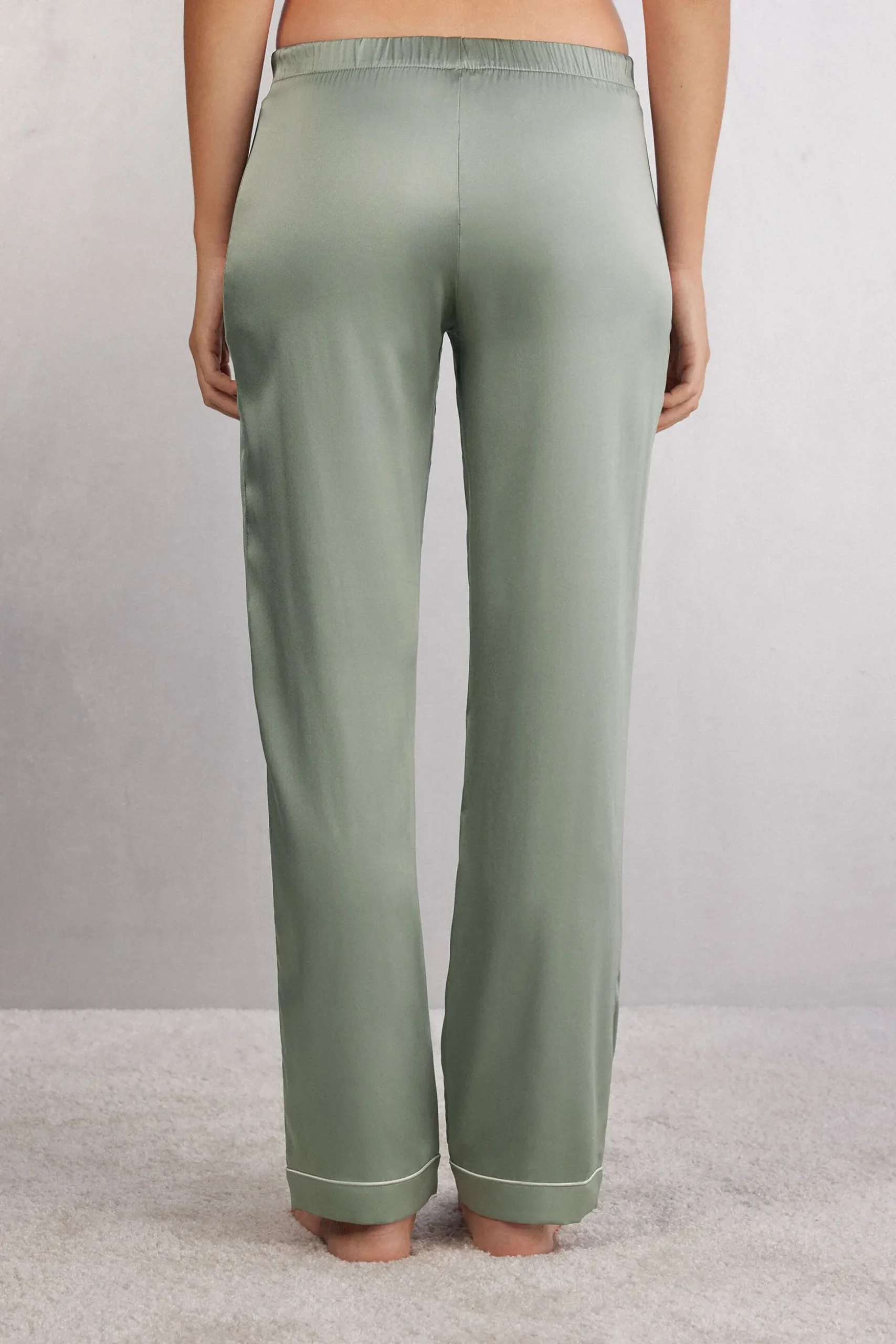 Pantalone lungo in Seta