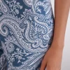 Pantalone Lungo in Viscosa di Bamboo Flower Paisley