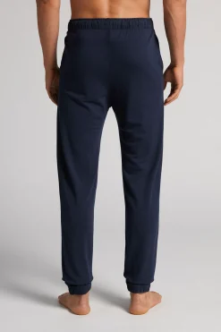 Pantalone Lungo Piquet in Soft Silk