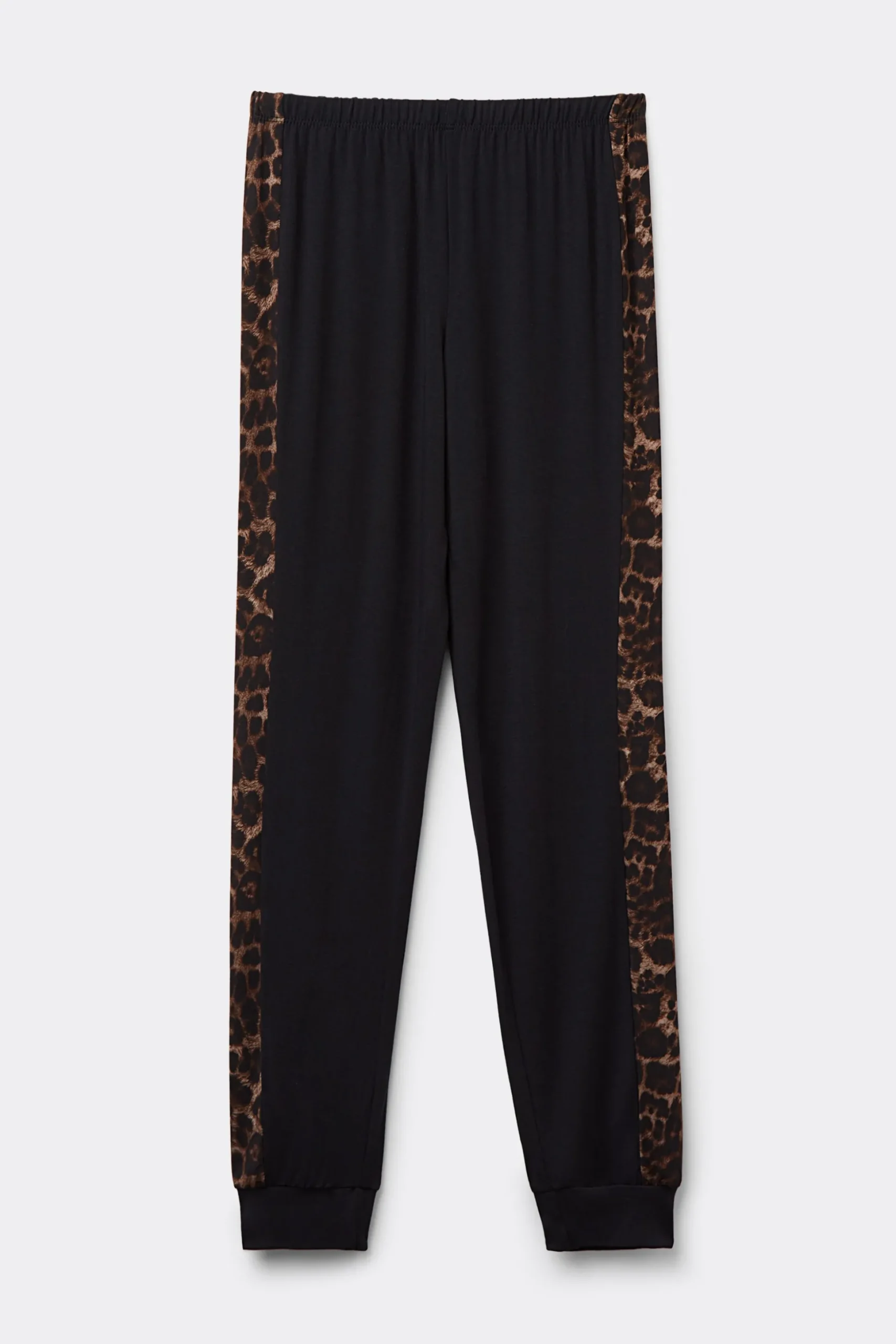 Pantalone Polsino Modal Luxurious Leopard