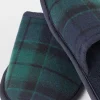 Pantofola Tartan Verde