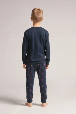 Pigiama Lungo Bambino Cotone Marvel-Spider-Man